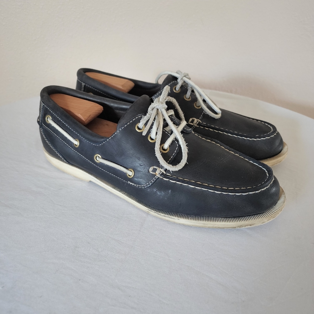 Cole Haan Leather Boat Shoes